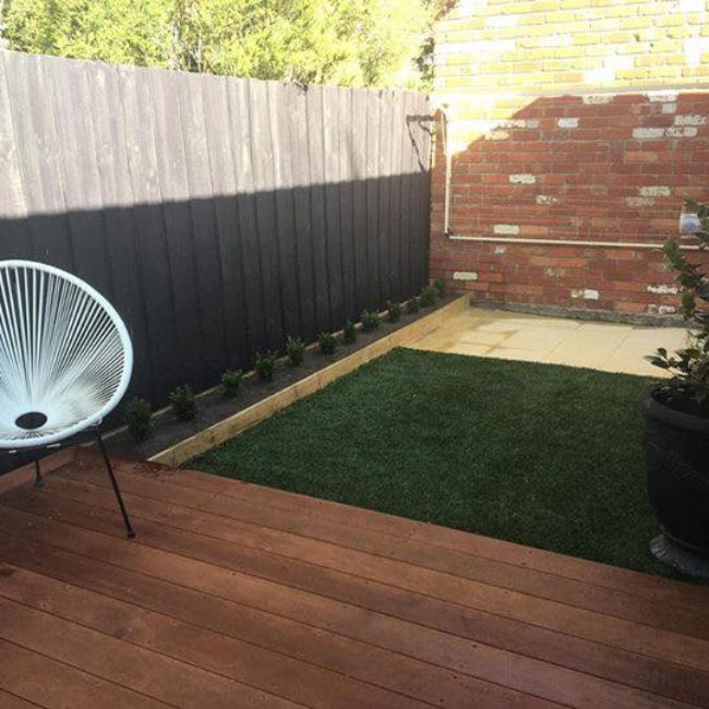 Landscaping Outdoor Area - Courtyard Makeover