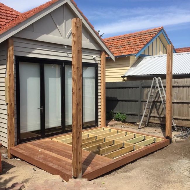 Landscaping Outdoor Area - Deck and Pergola