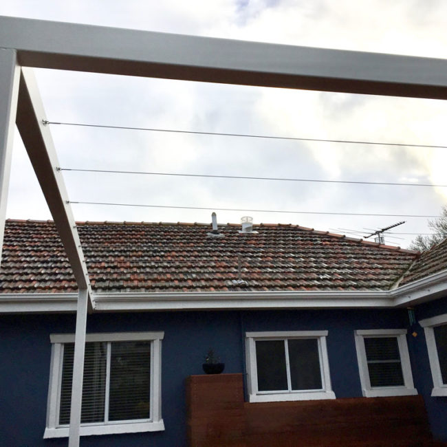 Landscaping Outdoor Area - Deck and Pergola